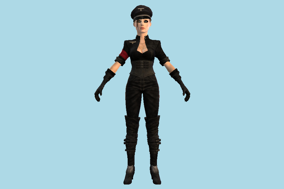 Nazi Soldiers  4 3d model