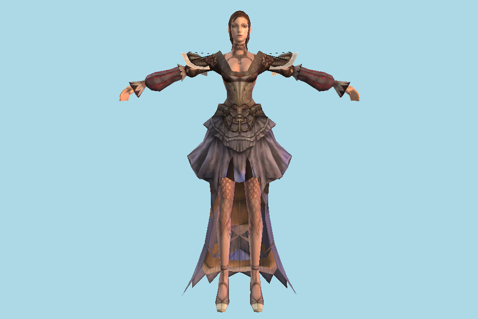 Granado Espada Noble Lady 3d model