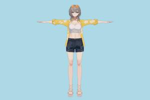 Model VRM-Girl