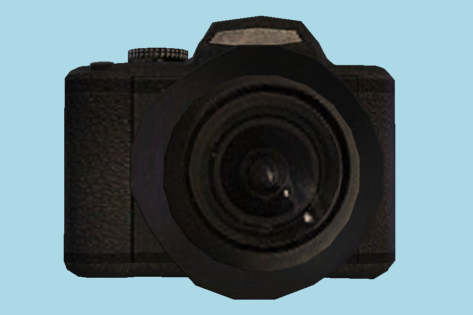 Camera 3d model