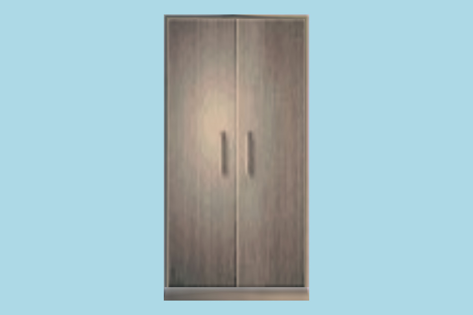 MySims Kingdom Metallic Closet 3d model
