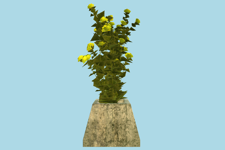 Flowers 3d model