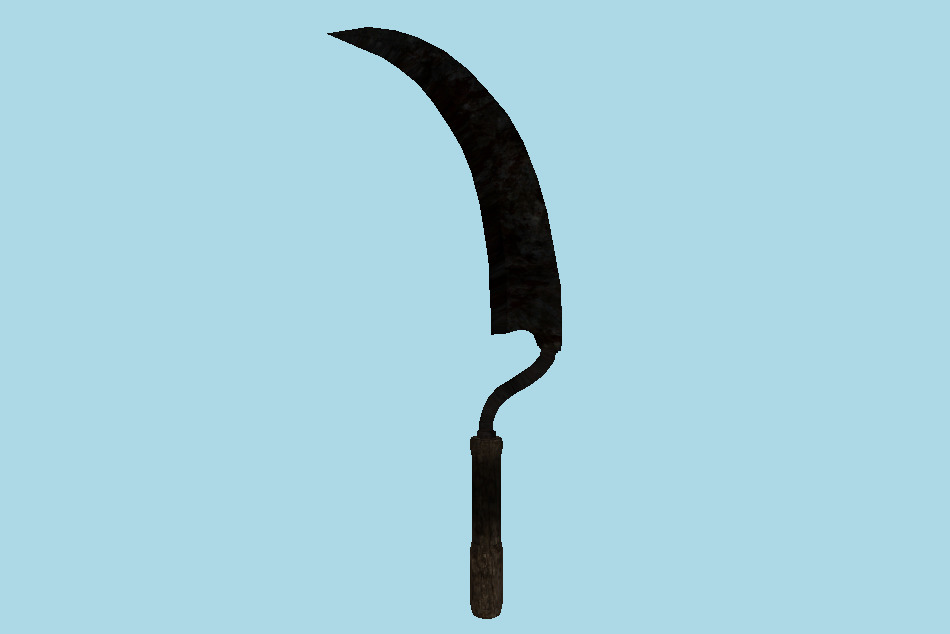 Sickle 3d model