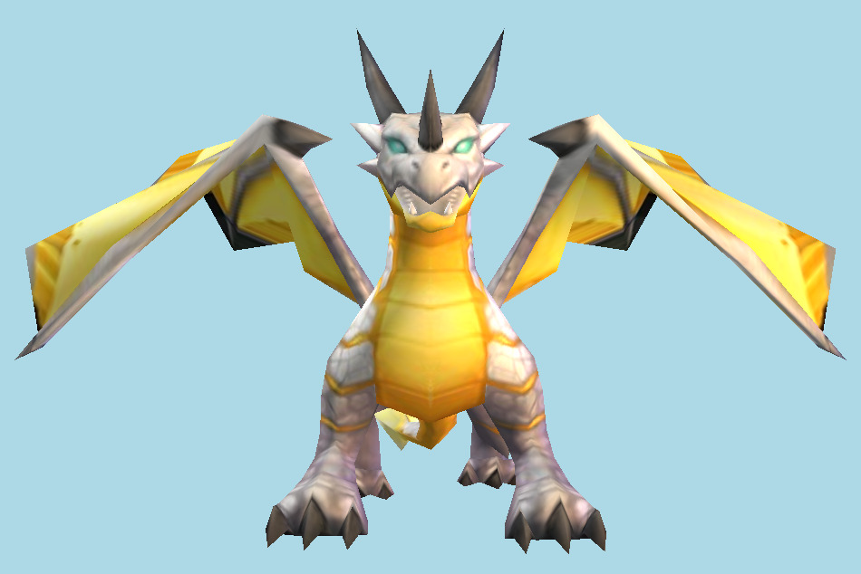 Summoners War Dragon 3d model