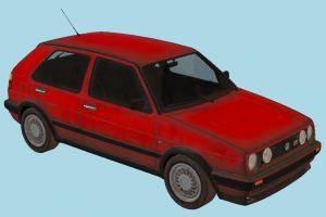 VW Car vw, volkswagen, sedan, car, retro, red, vehicle, transport, carriage, german, gt, old