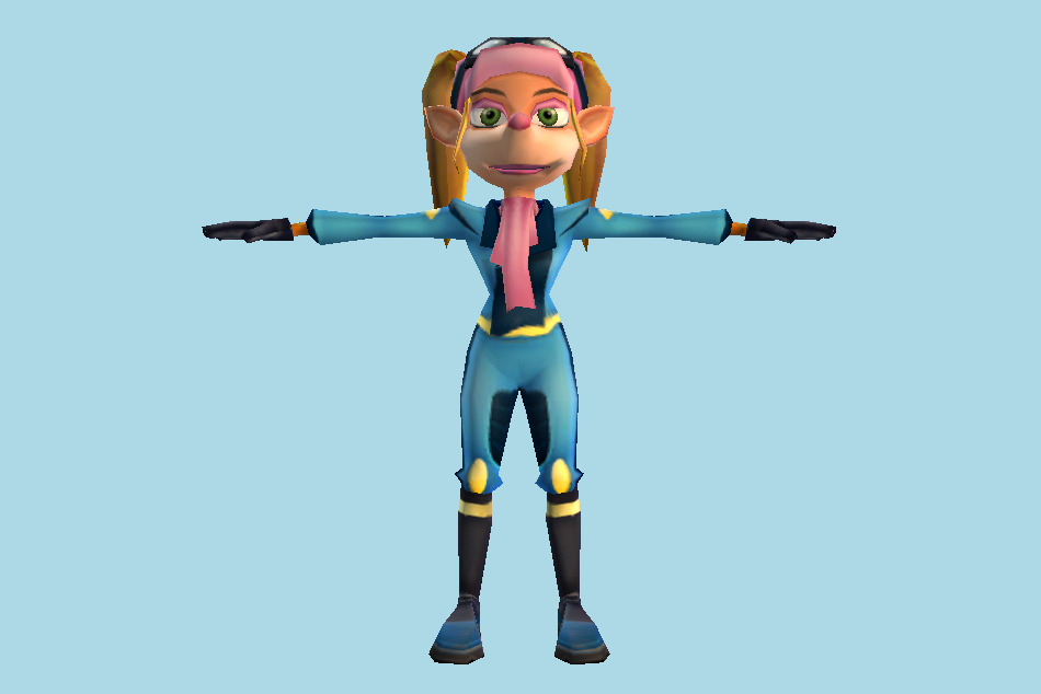 Crash Bandicoot - Pasadena O Possum 3d model