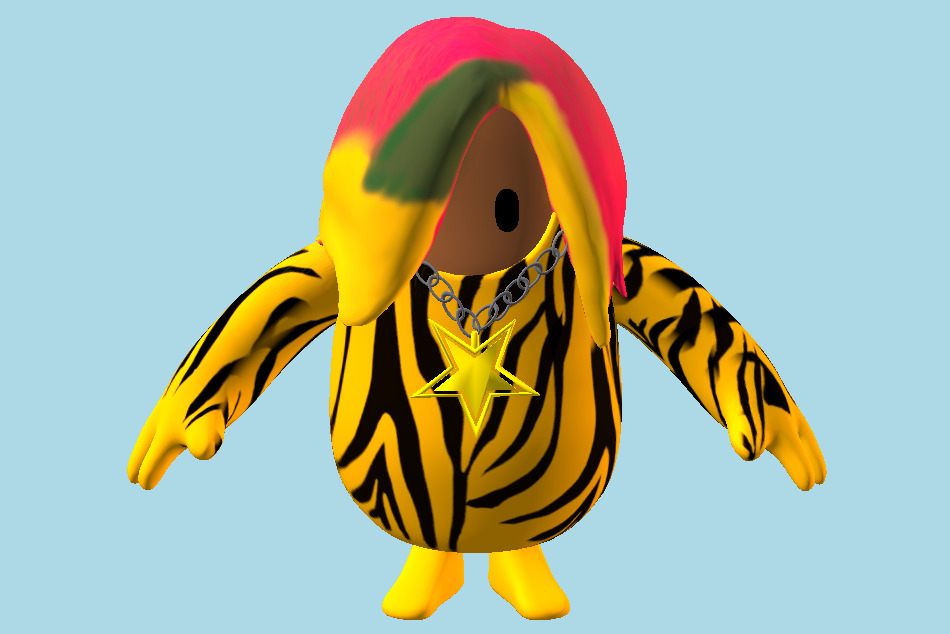 Fall Guys 3d model