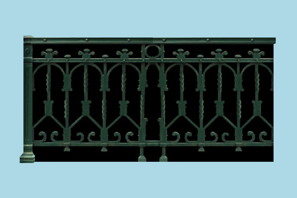Terminal Fence 3d model