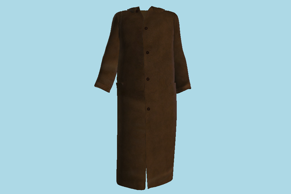 Coat 3d model