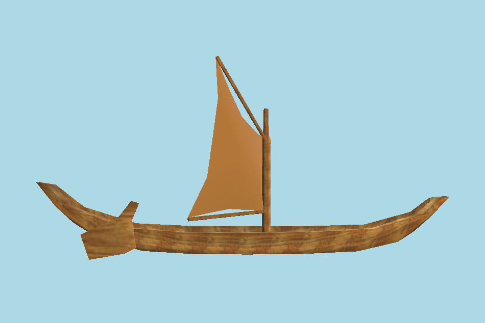 Sailing Boat 3d model
