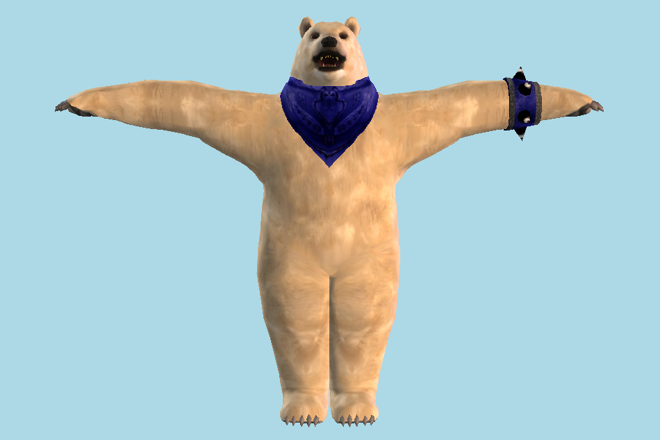 Tekken Kuma Tag Tournament 3d model