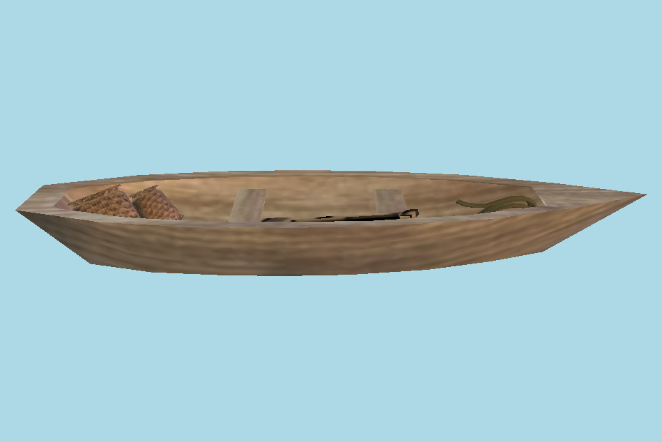Boat 3d model
