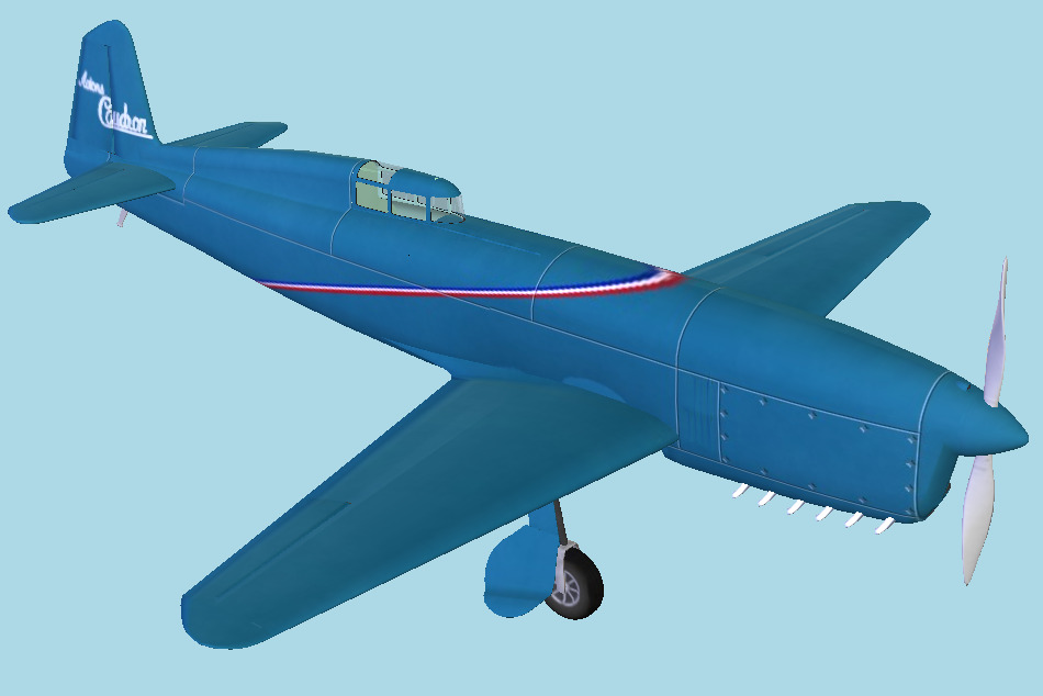 Caudron C460  3d model