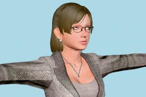 Girl DR1, girl, female, woman, lady, people, human, character