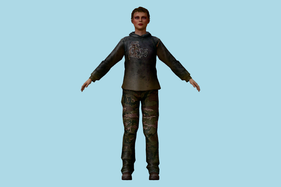 Silent Hill: Shattered Memories - Dahlia Mason 3d model