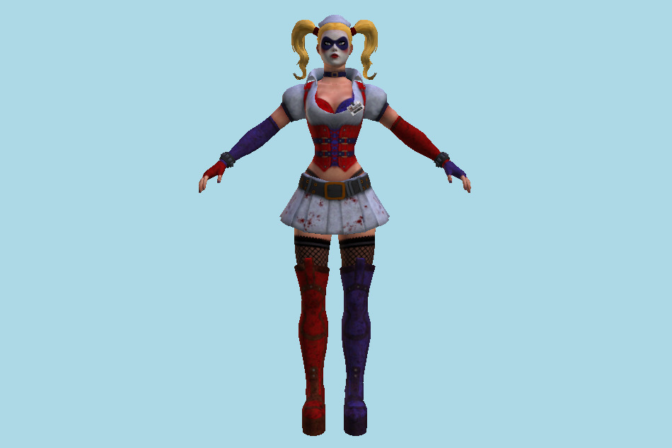 Harley Quinn 3d model