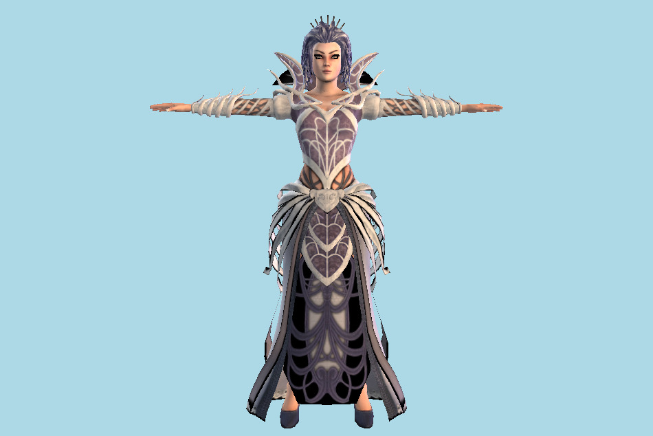Queen Fay 3d model