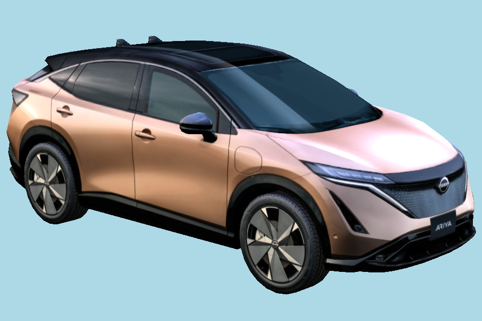 Nissan Car Ariya 2021 3d model