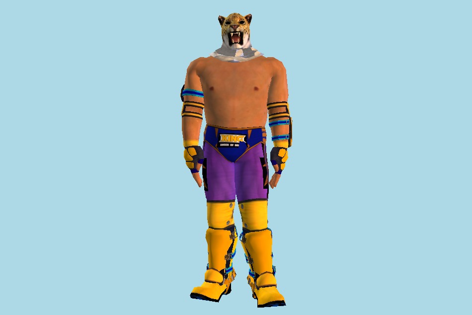 TEKKEN 6 King Gangnam 3d model