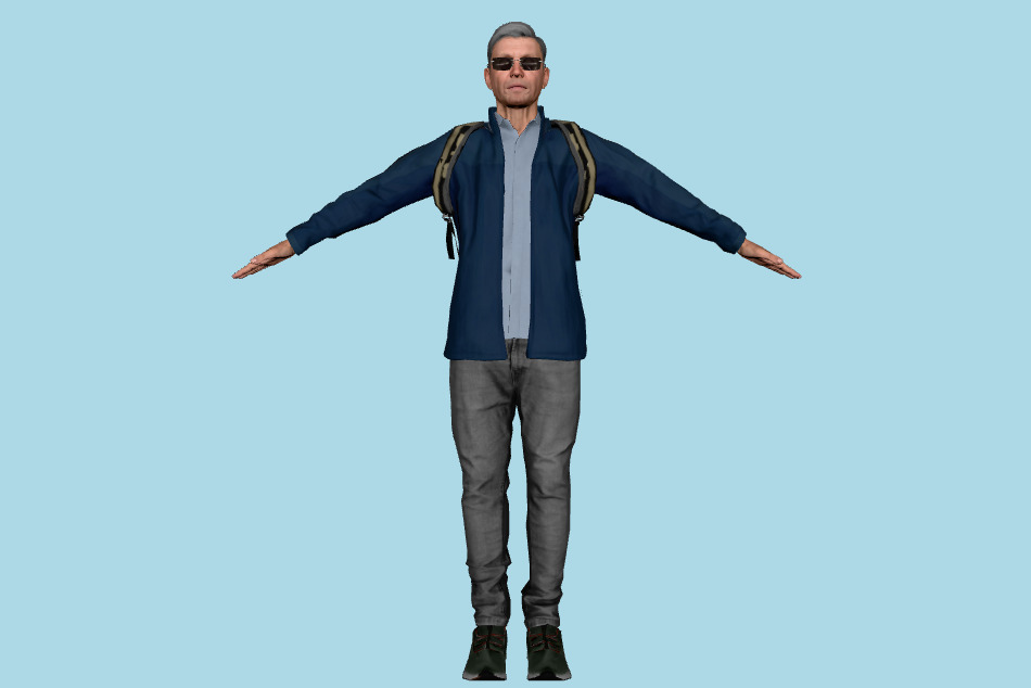 Casual-M-0186 3d model