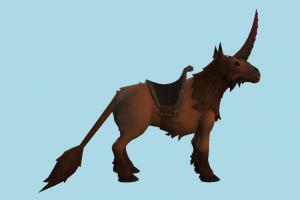 Furricorn dog, rhino, rhinoceros, bull, animal, animals, wild, nature, mammal, ruminant, zoology, africa, monster, cartoon