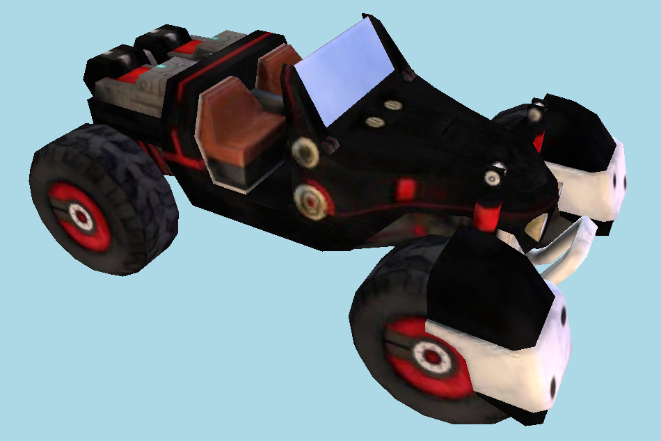 Sonic the Hedgehog (2006) - Buggy 3d model