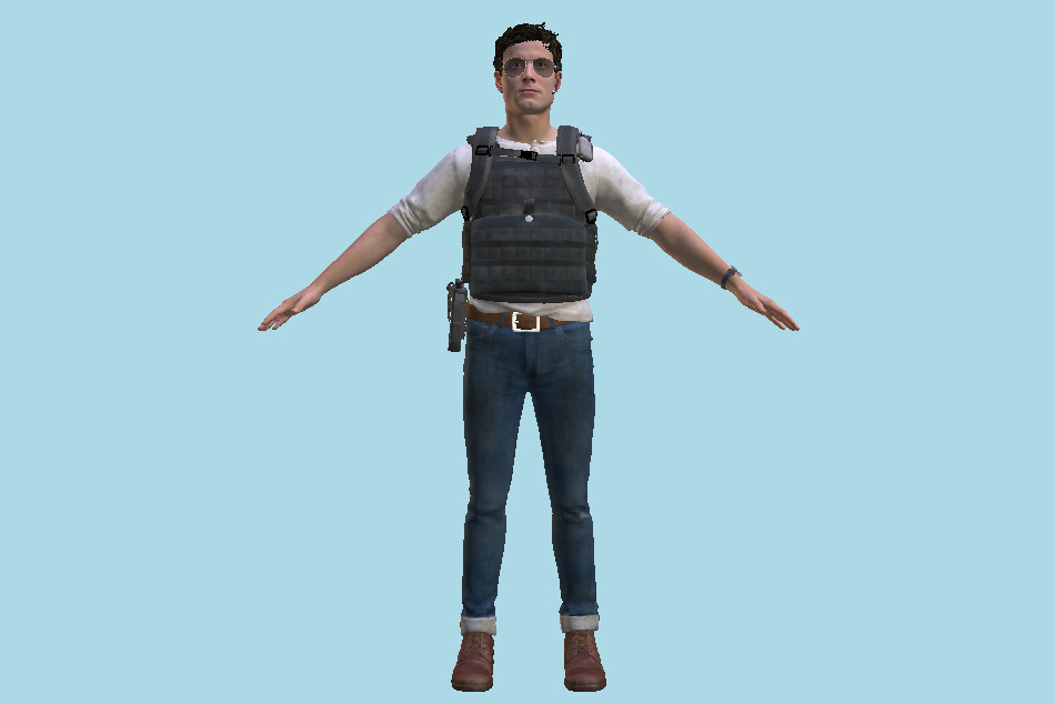 House of Ashes - Eric 3d model