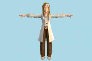 Jade Nurse Girl nurse, doctor, health, hospital, girl, female, woman, people, human, character, cartoon