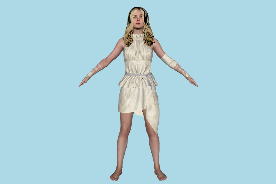 Death Stranding 2 - Tomorrow FN Daenerys Targaryen 3d model