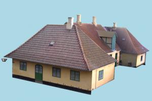 House house, home, building, build, apartment, flat, residence, domicile, structure, lowpoly