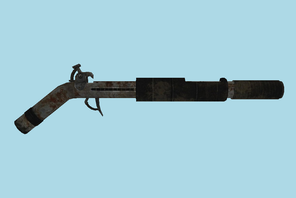 Shotgun 3d model