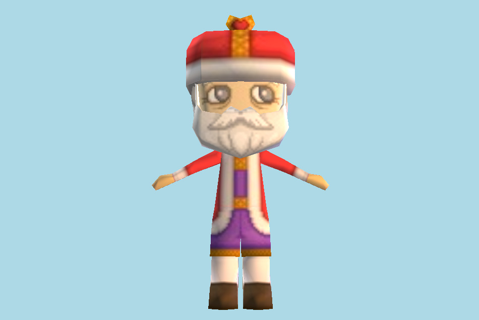 MySims Kingdom King Roland 3d model