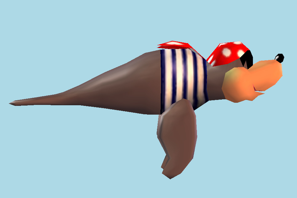 Seal 3d model