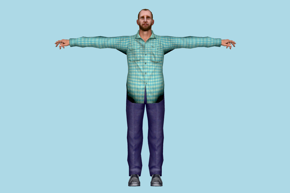 Urban Man 3d model