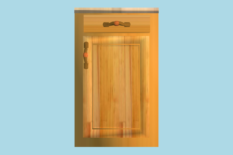 Kitchen Lower Cabinet 3d model