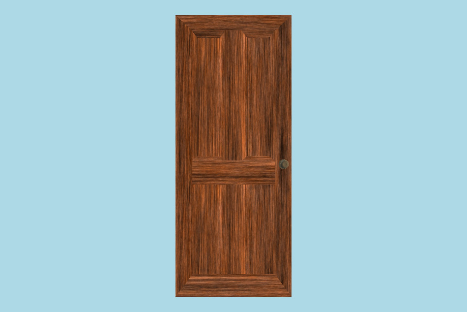 Wooden Door 3d model