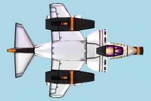 Spaceship spaceship, spacecraft, space, ship, craft, aircraft, airplane, plane, air, vessel, cartoon, lowpoly