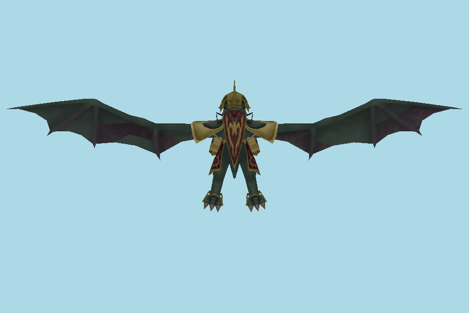 Star Ocean: Till the End of Time Dragon Brigade Dragon 3d model