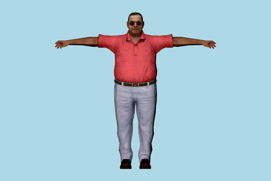 Urban Man 3d model