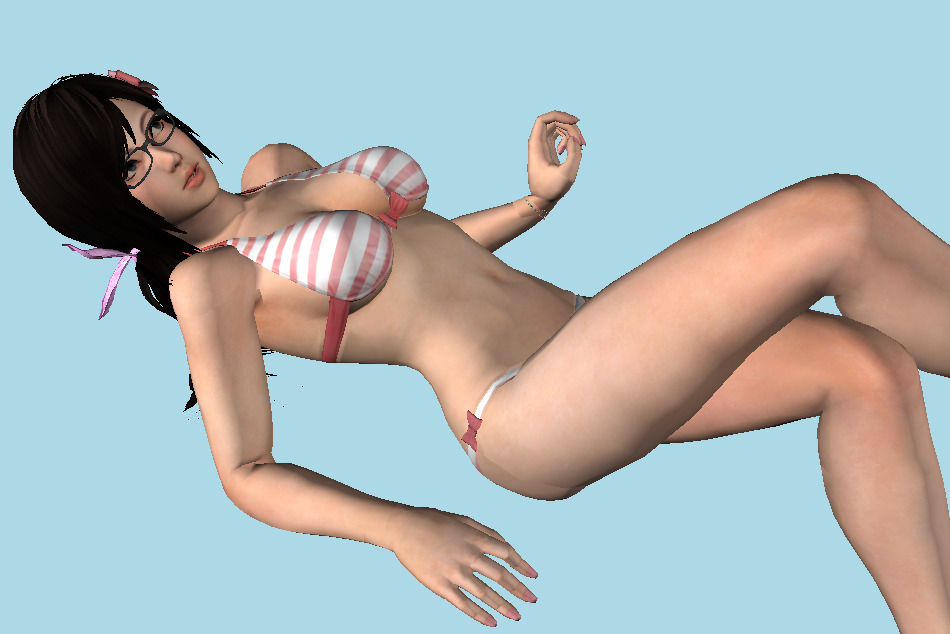 Dead or Alive 5 - DOA LR - Hot Summer - Kokoro Girl 3d model