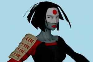 Katana Infinite-Crisis, character, warrior, woman, people