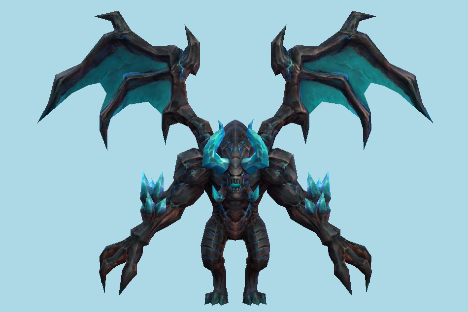 Ice Dragon Monster 3d model