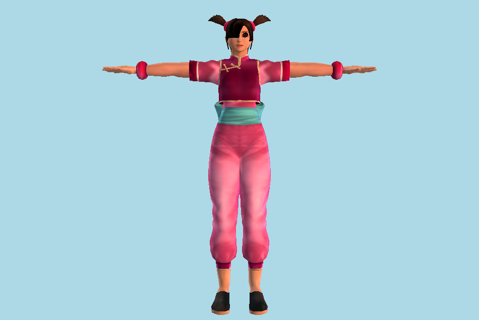 Tekken Xiaoyou Tag Tournament 3d model