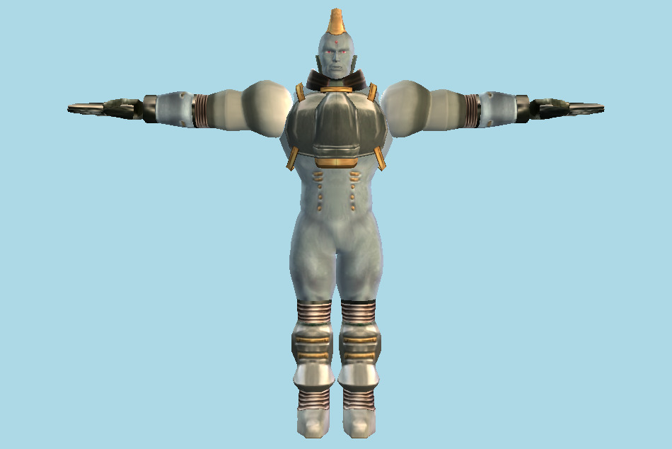 Tekken Gun Jack Tag Tournament 3d model