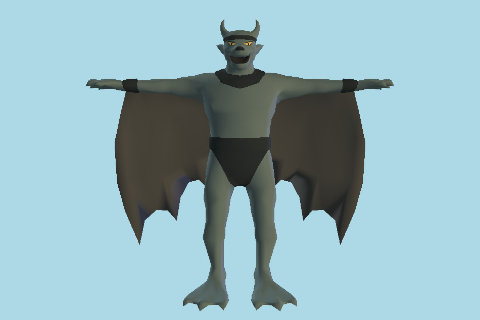 Scooby-Doo! Night of 100 Frights Gargoyle Devil 3d model
