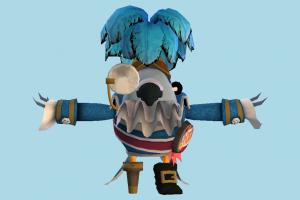 El Jeff animal-character, character, cartoon