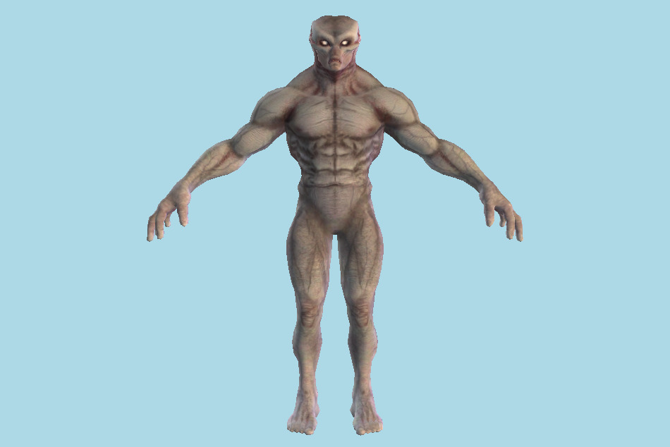 Alien 10 3d model