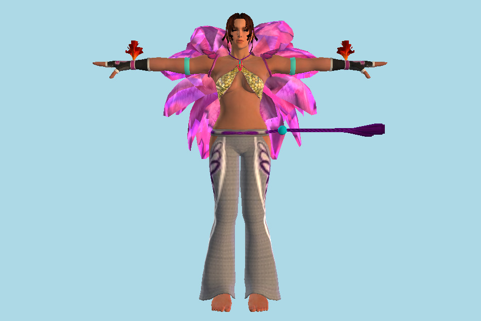 Tekken 6 Christie 3d model