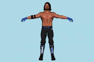 Aj Styles WWE wwe, wwf, wcw, wrestler, man, male, people, human, character