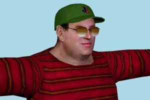 Fat Boy DR1, boy, fat, urban, male, man, people, human, character